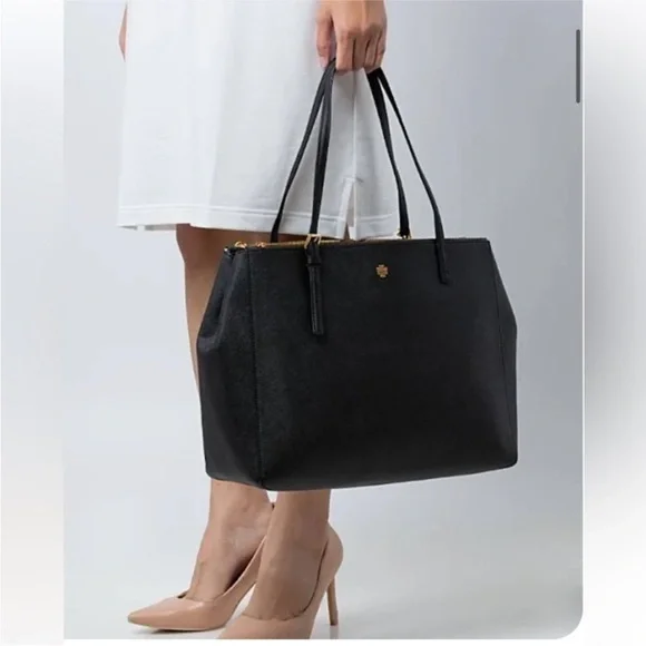 New Tory Burch EMERSON LARGE DOUBLE ZIP TOTE bag - Picture 16 of 16